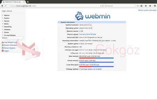 ubuntuwebminkurulumugorsel2