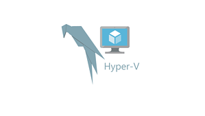 parrot işletim sistemi ve hyper-v logosu yan yana duruyor
