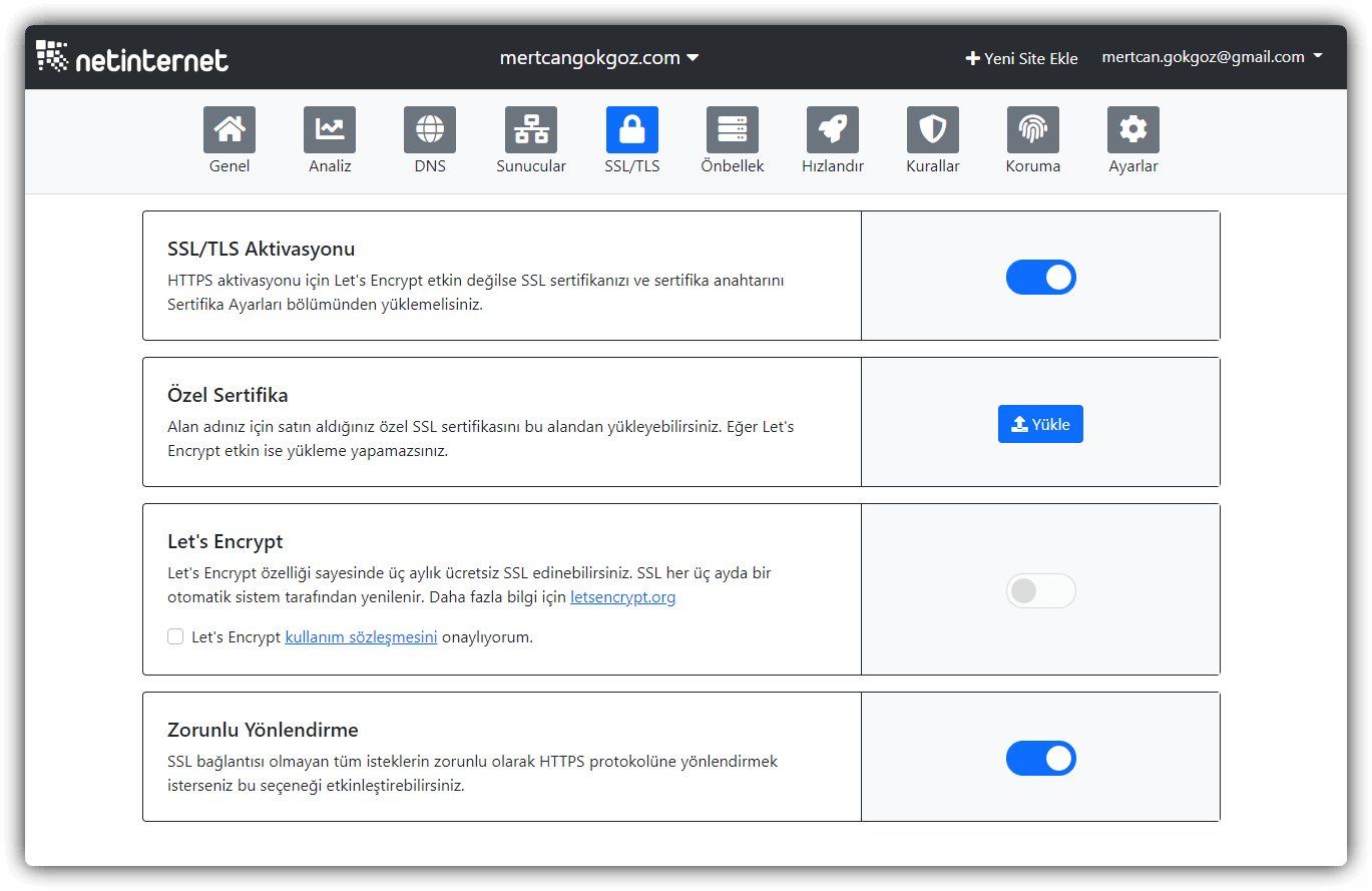 Netinternet WAF(HEIMWALL) İncelemesi, CloudFlare Entegrasyonu ve Wordpress Ayarları 5 netinternet waf ayarları, netinternet waf ssl oluşturma