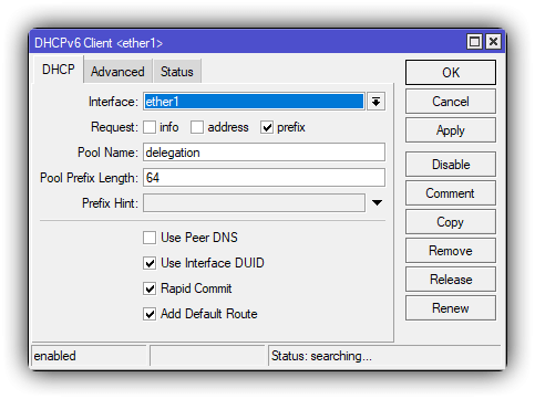 kablonet ipv6 dhcp, kablonet ipv6 ayarları